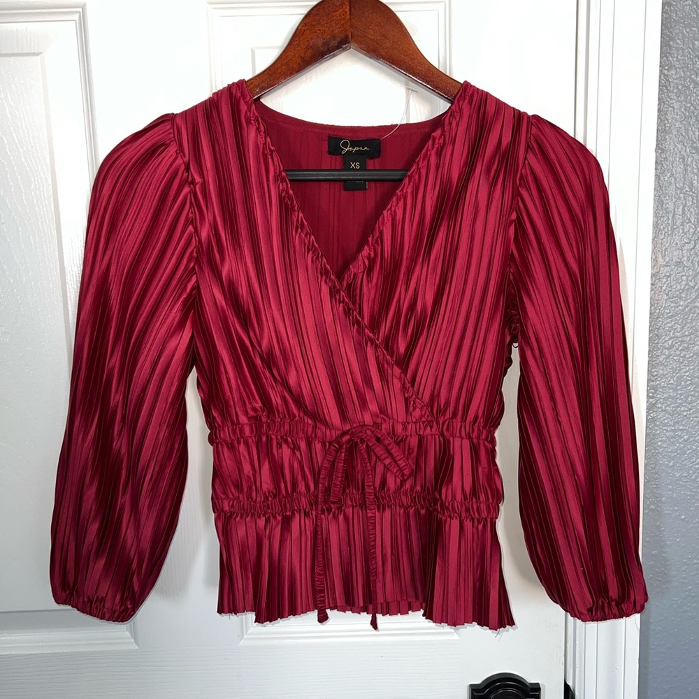Japna Pleated Blouse